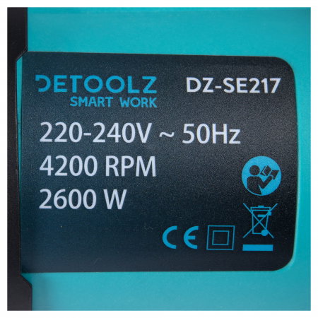 Circular debitat metal Detoolz DZ-SE217  2600W 4200rpm [2]