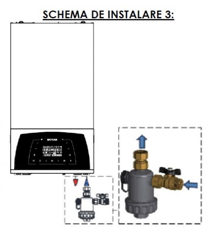 Filtru antimagnetita Motan G0201 3/4, protejeaza si creste fiabilitatea centralei [3]