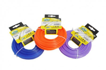 Accesorii motocoase si trimmere - Fir trimer/MTC patrat 3.3mm x 15m (10 pcs)