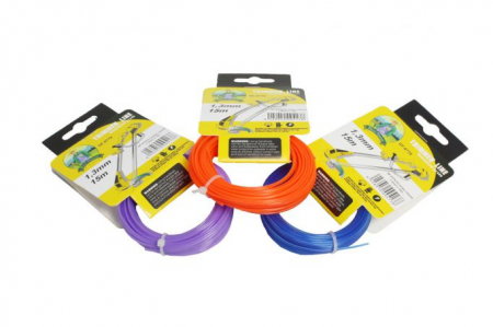 Accesorii motocoase si trimmere - Fir trimer rotund 1.3mm x 15m 14buc/set