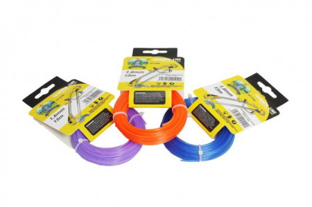 Accesorii motocoase si trimmere - Fir trimer rotund 1.6mm x 15m (14pcs)