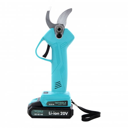 Foarfeca de gradina cu acumulator Detoolz DZ-SE148 20V 2Ah, grosime maxima de taiere30 mm [4]