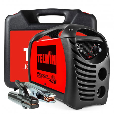 Aparate de sudura - FORCE 145 - Invertor sudura TELWIN + valiza de transport si accesorii