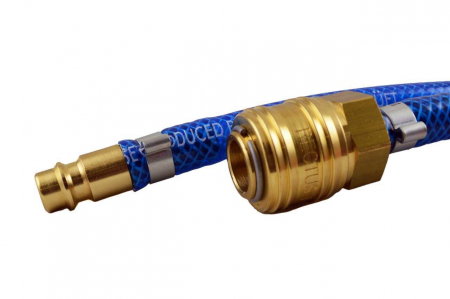 Furtun de presiune fitt 20 m 15 bar 9x14 mm, cuple rapide, 3 straturi PVC si insertie textila [1]