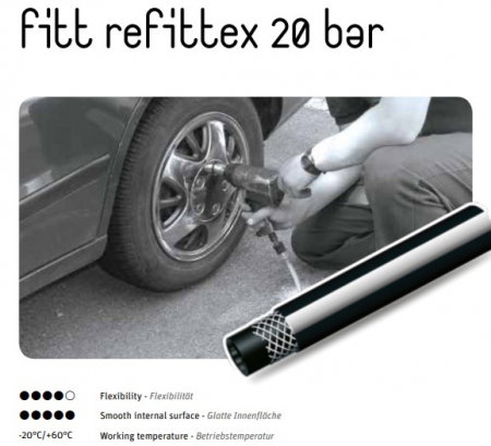 Furtun de presiune fitt refittex 20 bar 25 mm [1]
