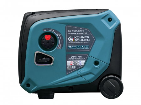 Generator benzina/GPL inverter Konner&Sohnen KS 4000iEG S, monofazat, portabil, 4.0 kW, 7.5 cp, pornire manuala/electrica, 230 V, motor Euro V, bobinaj cupru, mod ECO [2]