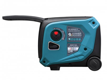 Generator benzina/GPL inverter Konner&Sohnen KS 4000iEG S, monofazat, portabil, 4.0 kW, 7.5 cp, pornire manuala/electrica, 230 V, motor Euro V, bobinaj cupru, mod ECO [3]