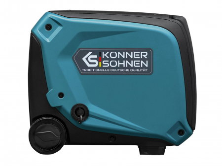 Generator benzina/GPL inverter Konner&Sohnen KS 4000iEG S, monofazat, portabil, 4.0 kW, 7.5 cp, pornire manuala/electrica, 230 V, motor Euro V, bobinaj cupru, mod ECO [7]