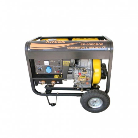 Generatoare sudura - Generator curent pentru sudura Artek EP-6500DW monofazat, diesel