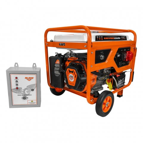 Generator curent R-Power GE 9000 RC ATS trifazat 7,5 kw, benzina, pornire electrica, telecomanda cu automatizare [1]