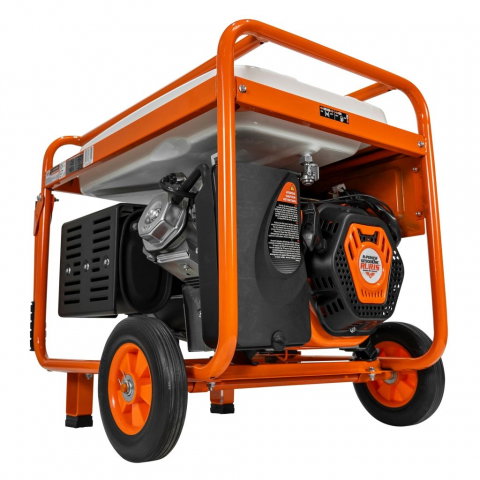Generator curent R-Power GE 9000 RC ATS trifazat 7,5 kw, benzina, pornire electrica, telecomanda cu automatizare [3]