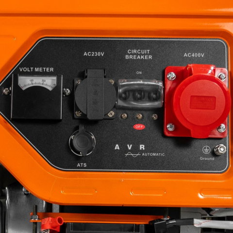 Generator curent R-Power GE 9000 RC ATS trifazat 7,5 kw, benzina, pornire electrica, telecomanda cu automatizare [7]