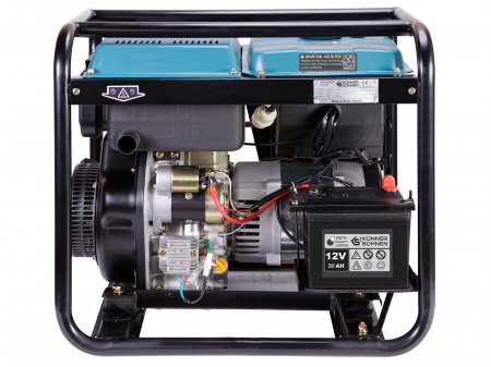 Generator de curent diesel Konner & Sohnen KS 8100HDE-1/3 ATSR, 6.5kW, Diesel Euro 5, monofazat/trifazat, VTS, AVR, 14CP [3]