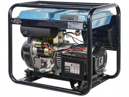 Generator de curent diesel Konner & Sohnen KS 8100HDE-1/3 ATSR, 6.5kW, Diesel Euro 5, monofazat/trifazat, VTS, AVR, 14CP [2]