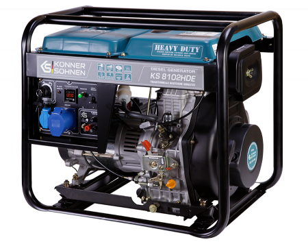 Generator de curent diesel Konner & Sohnen KS 8102HDE, 6.5kW, Diesel Euro 2, monofazat, AVR, 14CP [3]