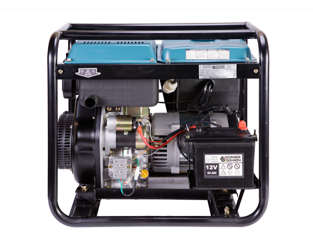 Generator de curent diesel Konner & Sohnen KS 8102HDE, 6.5kW, Diesel Euro 2, monofazat, AVR, 14CP [1]