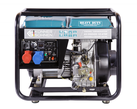 Generatoare de uz general - Generator de curent diesel Konner & Sohnen KS 9100HDE-1/3 ATSR, 7.5kW, Diesel Euro 5, monofazat/trifazat, 18CP