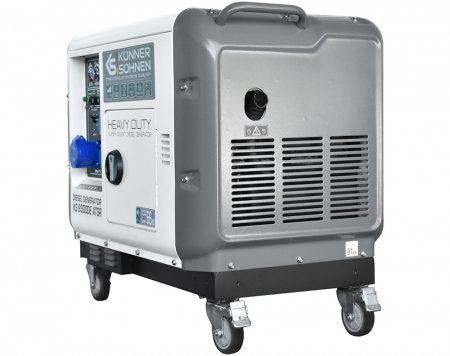 Generator de curent diesel Konner & Sohnen KS 9300DE ATSR SUPER SILENT, 230, max. 7.5kW, motor Diesel 18CP, insonorizat, EURO 5 [3]