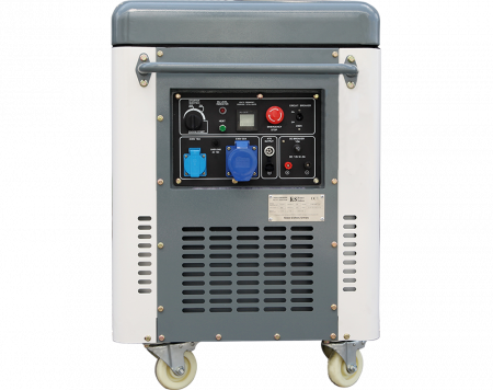 Generator de curent diesel Konner & Sohnen KS 11-2DE ATSR, 8kW, Diesel, monofazat, insonorizat, 15CP [3]