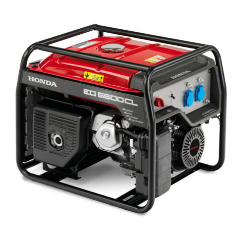 Generatoare digitale - Generator de curent HONDA EG5500CL GWT1, 5500W, monofazat, motor benzina Honda GX390