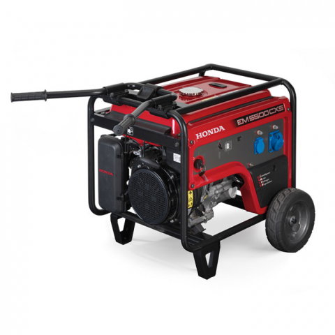 Generatoare electrice - Generator de curent HONDA EM5500CXS2 GWT1, 5500W, monofazat, motor benzina Honda i-GX390
