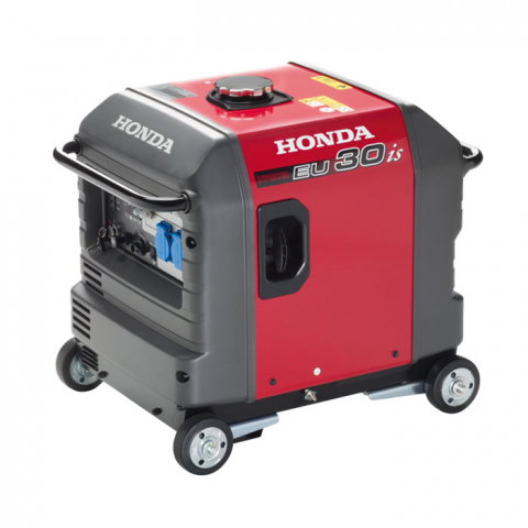 Generatoare electrice - Generator de curent HONDA EU30IS1 GW1, 3000W, monofazat, tip Inverter, motor benzina Honda GX200