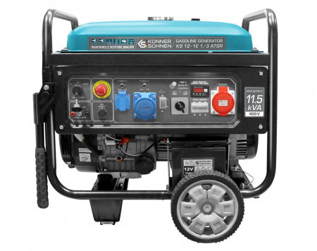 Generatoare de uz general - Generator de curent pe benzina Konner & Sohnen KS 12-1E 1/3 ATSR, 11.5 kVA, benzina, 18.5 CP, monofazat / trifazat, AVR, bobinaj cupru, pornire electrica