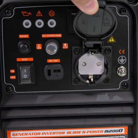 Generator de curent tip invertor RURIS R-Power IS2000, 2 kw, monofazat, digital, benzina [3]