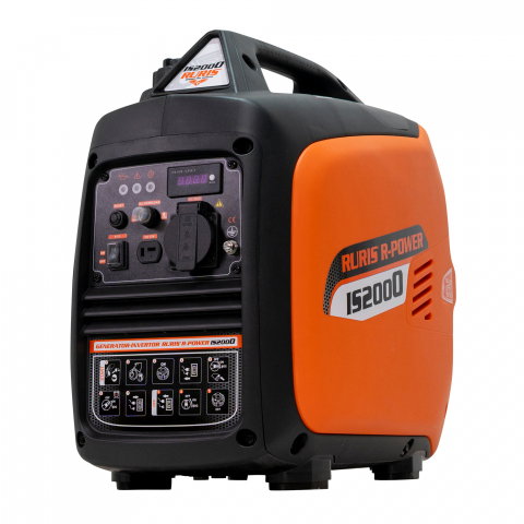 Generatoare digitale - Generator de curent tip invertor RURIS R-Power IS2000, 2 kw, monofazat, digital, benzina