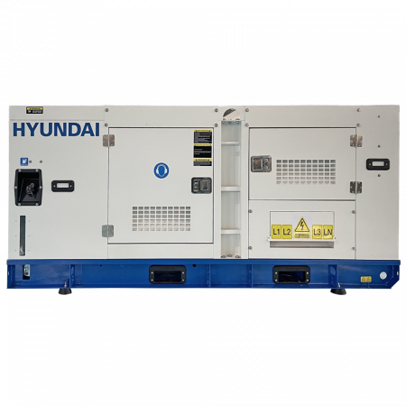 Generatoare insonorizate - Generator de curent trifazat cu motor diesel HYUNDAI DHY40L, 35 kW