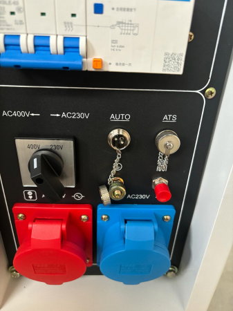 Generator de curent trifazat cu motor diesel HYUNDAI DHY8600SE-T ideal pentru invertoarele hibrid cu comanda pe 2 fire [3]