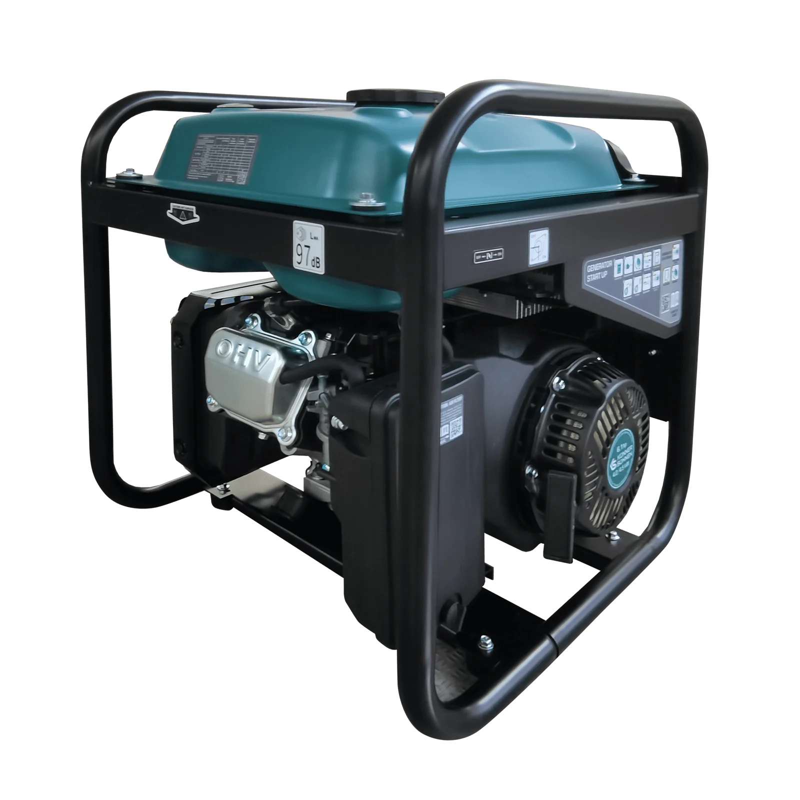 Generator digital inverter Konner & Sohnen KS 4500i 4.5kW, monofazat, benzina, bobinaj cupru [7]