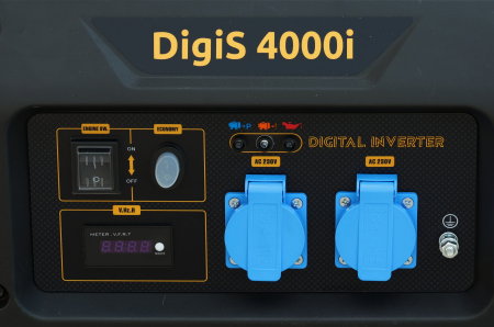 Generator digital invertor Stager DigiS 4000i 5160004000I open-frame 4kW, monofazat, benzina, bobinaj cupru, mod eco [1]