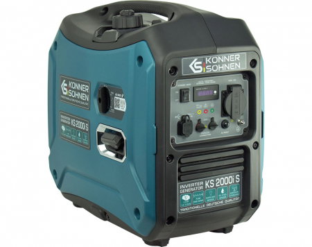 Generatoare digitale - Generator digital monofazat Konner & Sohnen KS 2000i S, 2 kW, benzina, 2.5CP, silentios