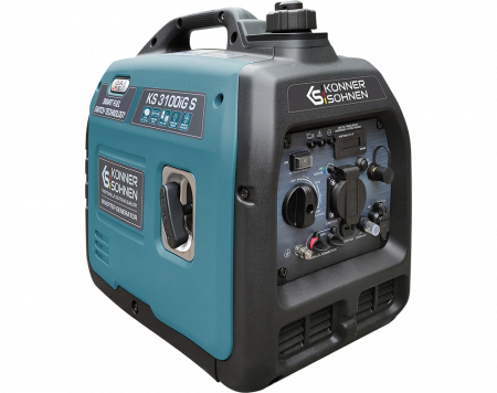 Generator digital monofazat Konner & Sohnen KS 3100iG S, 3.1 kW, benzina/GPL, 4.6CP, silentios [1]
