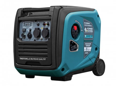 Generatoare digitale - Generator digital monofazat Konner & Sohnen KS 4000iE S ATSR, 4.0 kW, benzina, 7.5CP, silentios