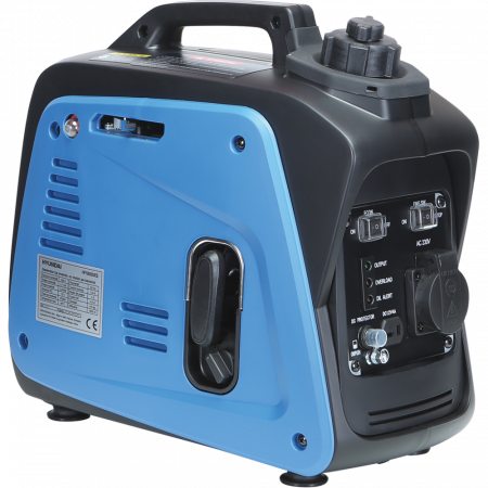 Generatoare digitale - Generator de curent tip inverter Hyundai HY800XS, 0.8 kw, digital, benzina , pornire la sfoara, mod ECO