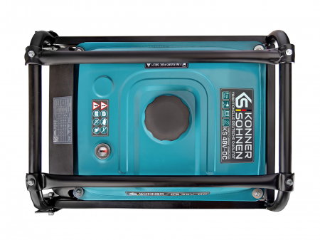 Generator de curent continuu Konner & Sohnen KS 48V-DC, 48V, 70A, benzina, 16CP [8]