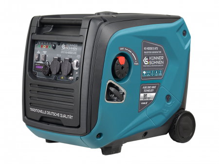 Generator digital monofazat Konner & Sohnen KS 4000iE S ATS, 4.0 kW, benzina, 7.5CP, silentios, cu automatizare [0]