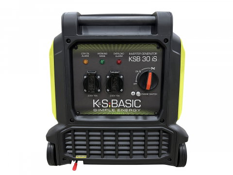 Generator digital monofazat Konner & Sohnen KSB 30i S, 3.3 kW, benzina, 8.5CP, silentios [1]