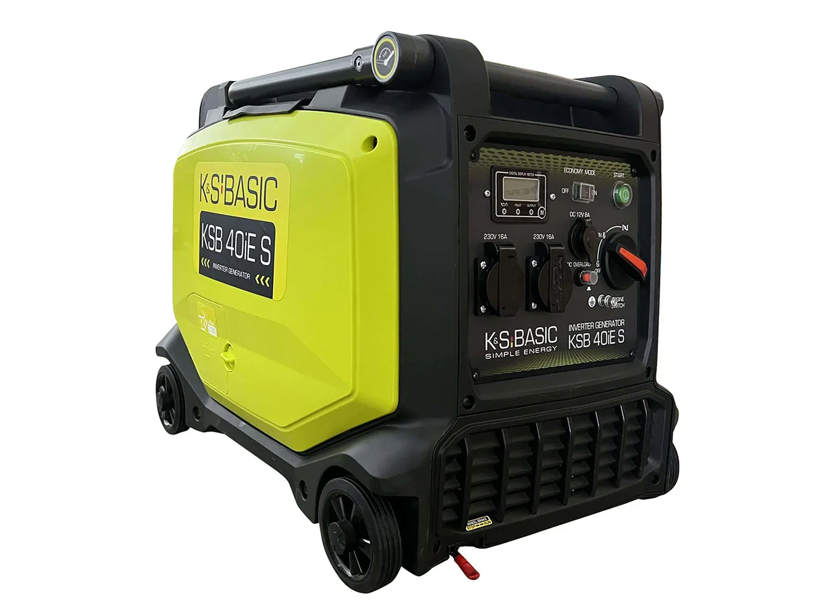 Generator digital monofazat Konner & Sohnen KSB 40i S, 3.8 kW, benzina, 8.5CP, silentios [2]