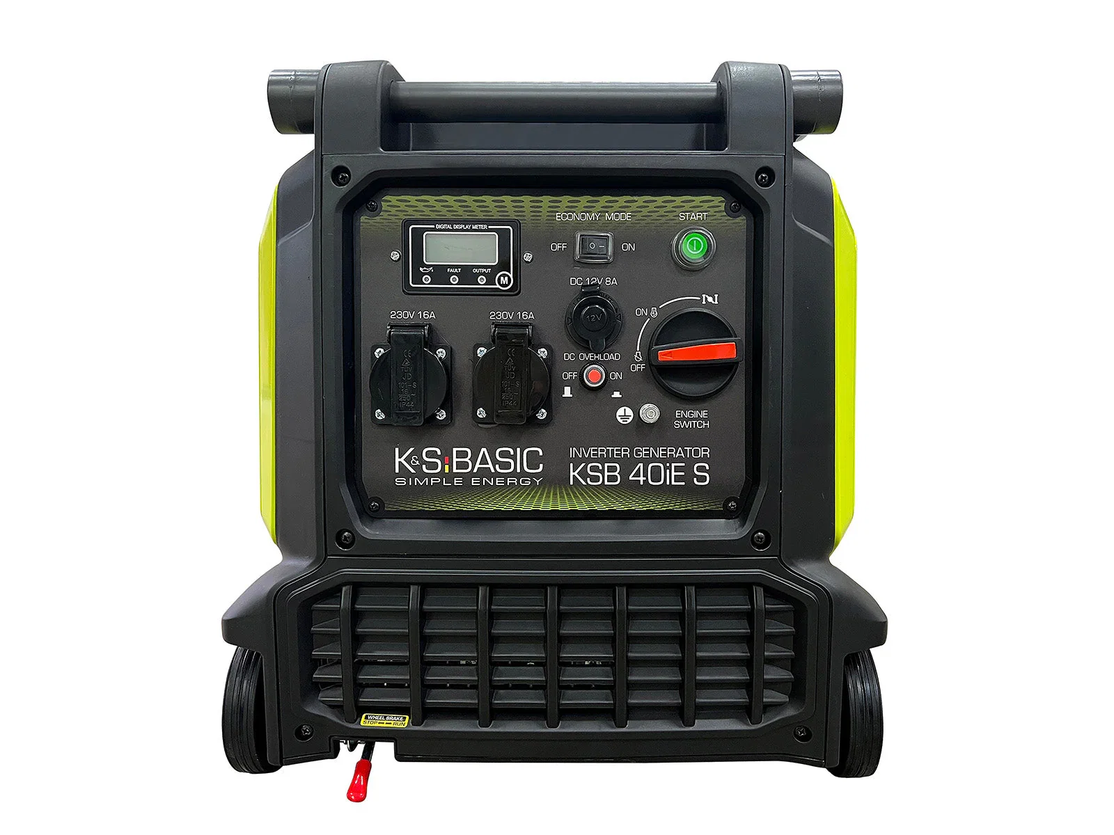 Generator digital monofazat Konner & Sohnen KSB 40i S, 3.8 kW, benzina, 8.5CP, silentios [1]