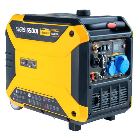 Generator digital inverter Stager DigiS 5500i, 5.5 kW, insonorizat, telecomandă, ATS și Solar [2]