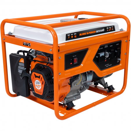 Generatoare de uz general - Generator electric RURIS R-Power GE5500 monofazat 5.5 kw, benzina, pornire la sfoara