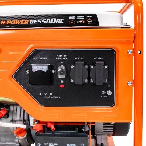 Generator electric RURIS R-Power GE5500 RC monofazat 5.5 kw, benzina, pornire electrica, telecomanda [2]
