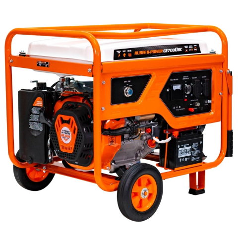 Generatoare de uz general - Generator electric RURIS R-Power GE7000 RC monofazat 6.5 kw, benzina, pornire electrica, telecomanda