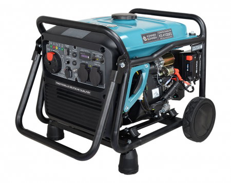 Generator hibrid inverter Konner & Sohnen KS 4100iEG, 4.0 kW, 7.5 cp, gaz/benzina, pornire electrica, motor EURO 5, bobinaj cupru [0]