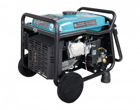 Generator hibrid inverter Konner & Sohnen KS 4100iEG, 4.0 kW, 7.5 cp, gaz/benzina, pornire electrica, motor EURO 5, bobinaj cupru [3]