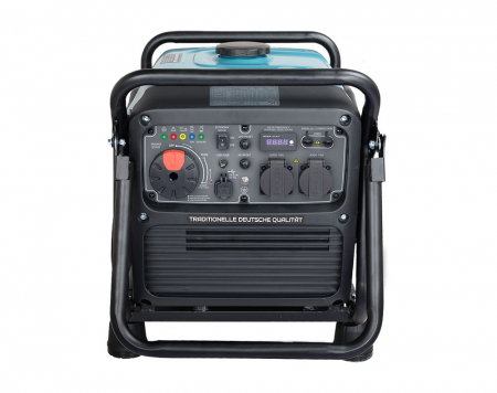 Generator hibrid inverter Konner & Sohnen KS 4100iEG, 4.0 kW, 7.5 cp, gaz/benzina, pornire electrica, motor EURO 5, bobinaj cupru [1]