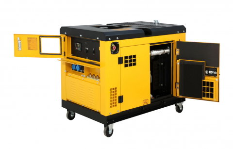 Stager YDE13TA Generator insonorizat 10kVA, 39A, 3000rpm, monofazat, diesel, pornire electrica [2]